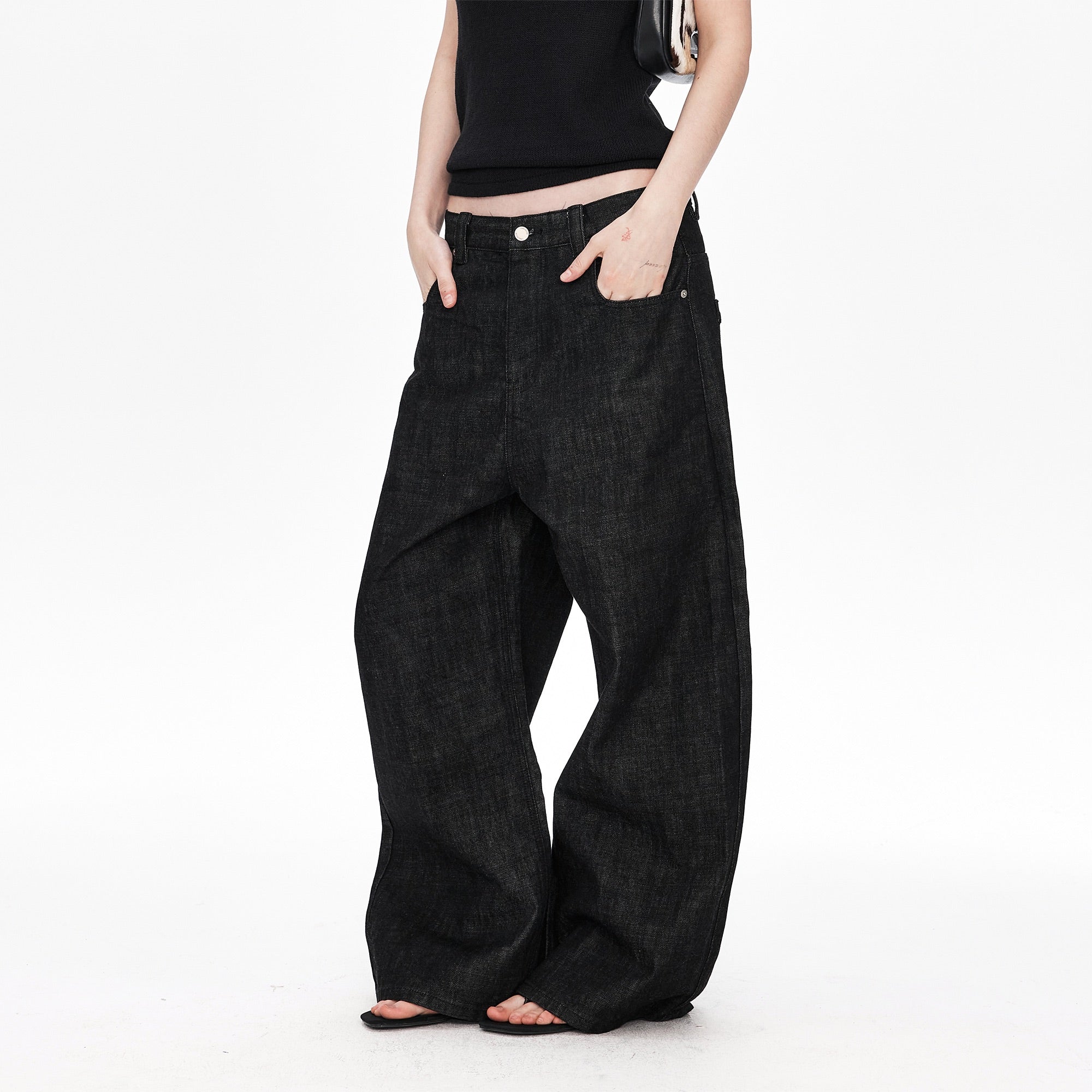 LABELROOM Slub Raw Indigo Jeans-Jeans-S (Preorder)-Free Shipping Leatheretro