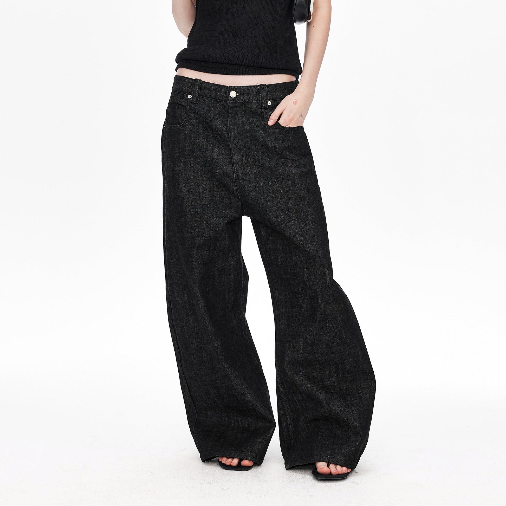 LABELROOM Slub Raw Indigo Jeans-Jeans-S (Preorder)-Free Shipping Leatheretro