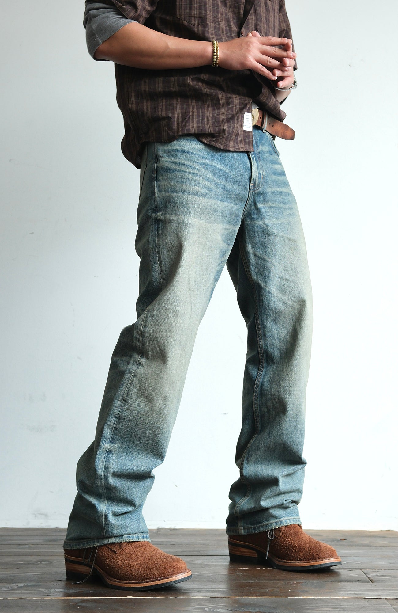 NEIGBORL Heavyweight Straight-Leg Jeans-Jeans-S (Preorder)-Free Shipping Leatheretro