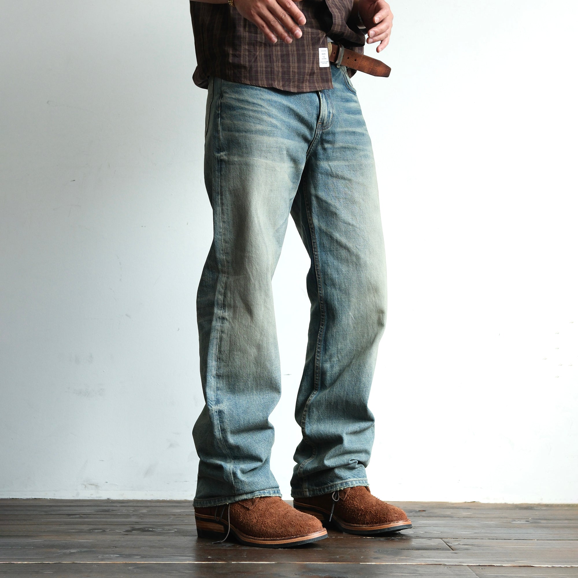 NEIGBORL Heavyweight Straight-Leg Jeans-Jeans-S (Preorder)-Free Shipping Leatheretro