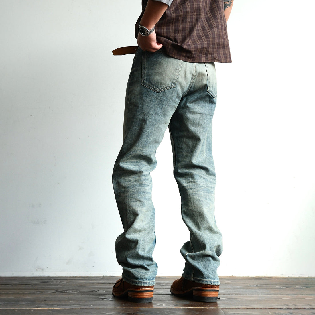 NEIGBORL Heavyweight Straight-Leg Jeans-Jeans-S (Preorder)-Free Shipping Leatheretro