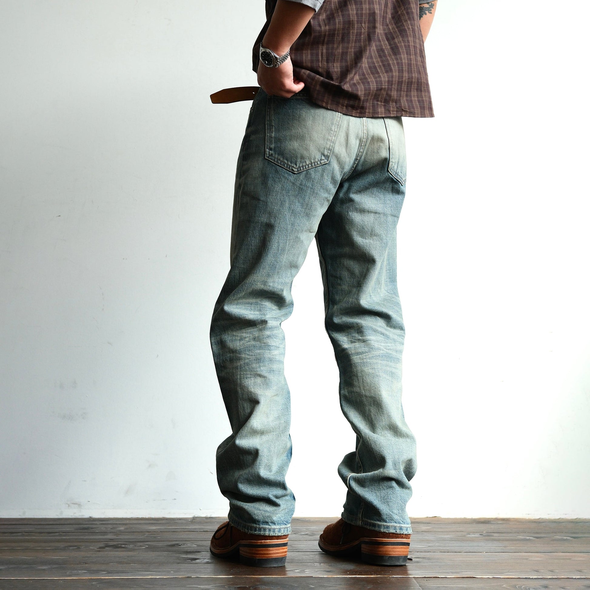 NEIGBORL Heavyweight Straight-Leg Jeans-Jeans-S (Preorder)-Free Shipping Leatheretro