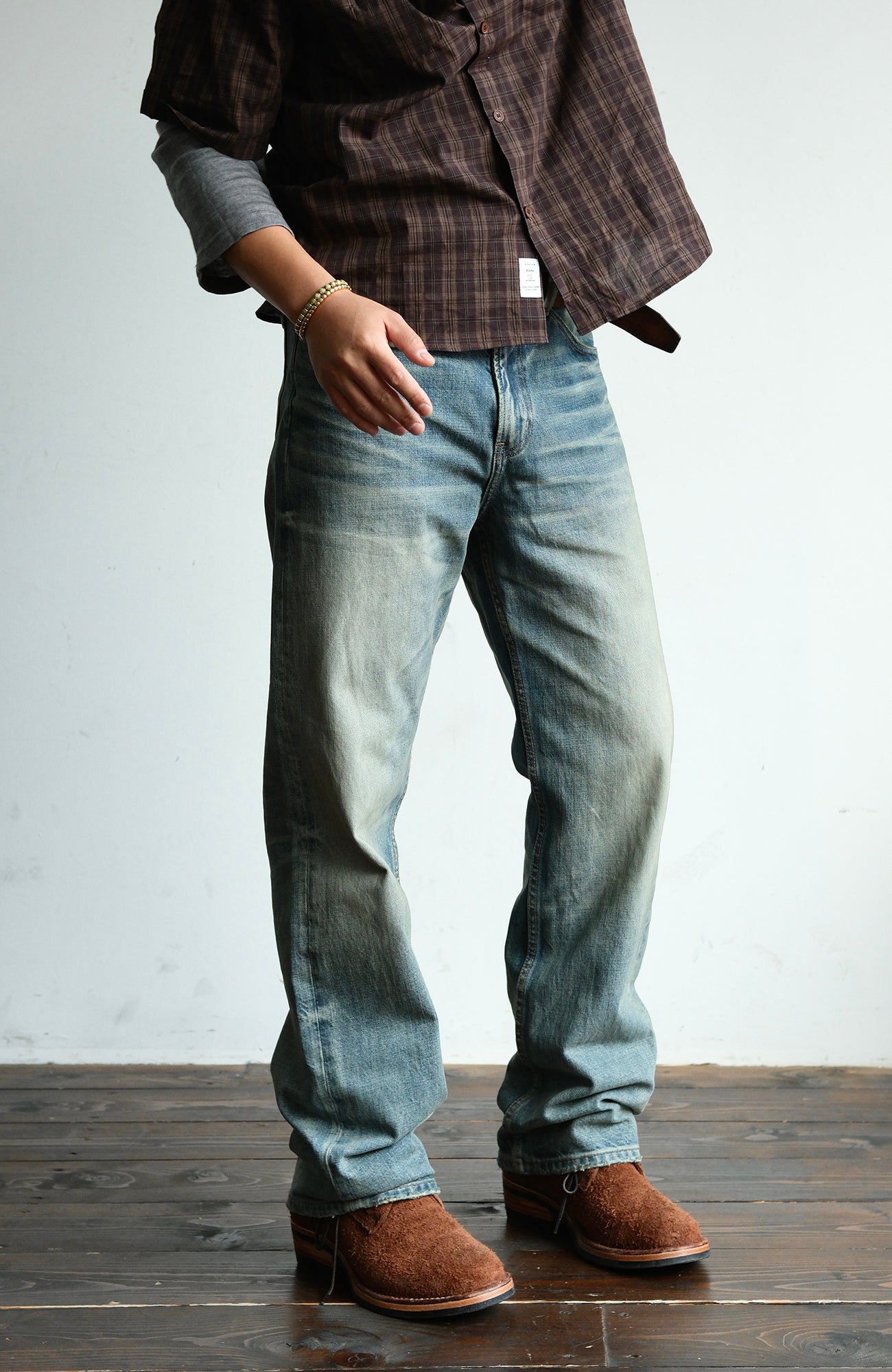 NEIGBORL Heavyweight Straight-Leg Jeans-Jeans-S (Preorder)-Free Shipping Leatheretro