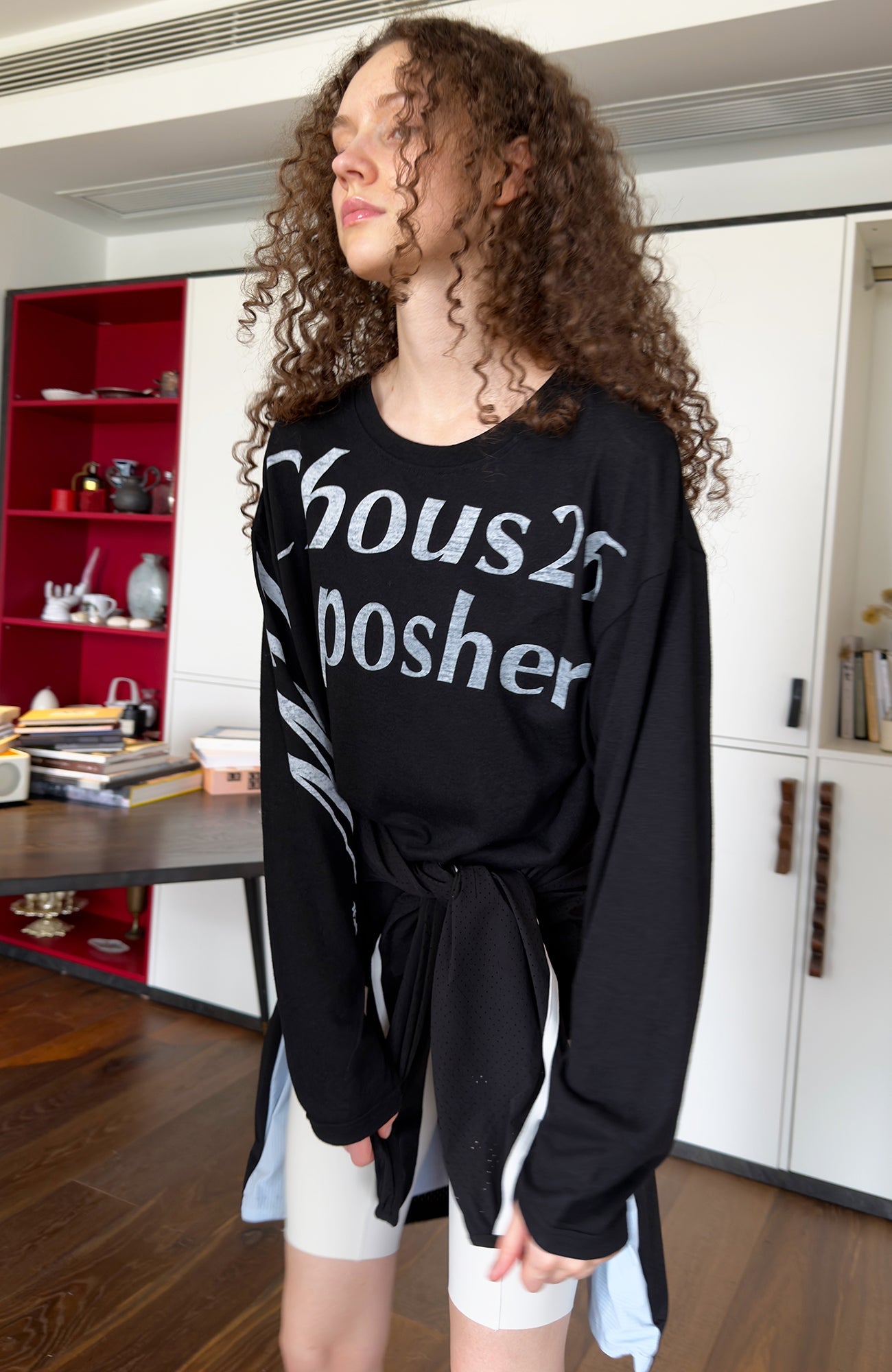 MIICHOUS UV-Protect Graphic Long-Sleeve Tee-L/S Tee-S (Preorder)-Blue-Free Shipping Leatheretro