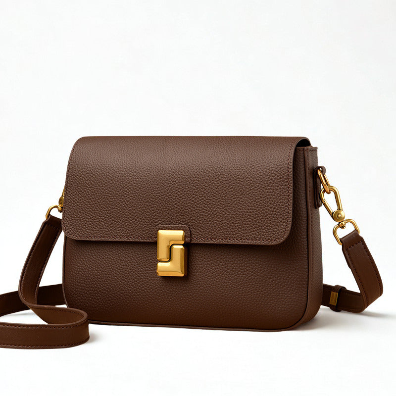 Vintage Inspired Women's Retro Shoulder Bag - Classic Leather Messenger Bags-Shopper Bag-Black-Free Shipping Leatheretro