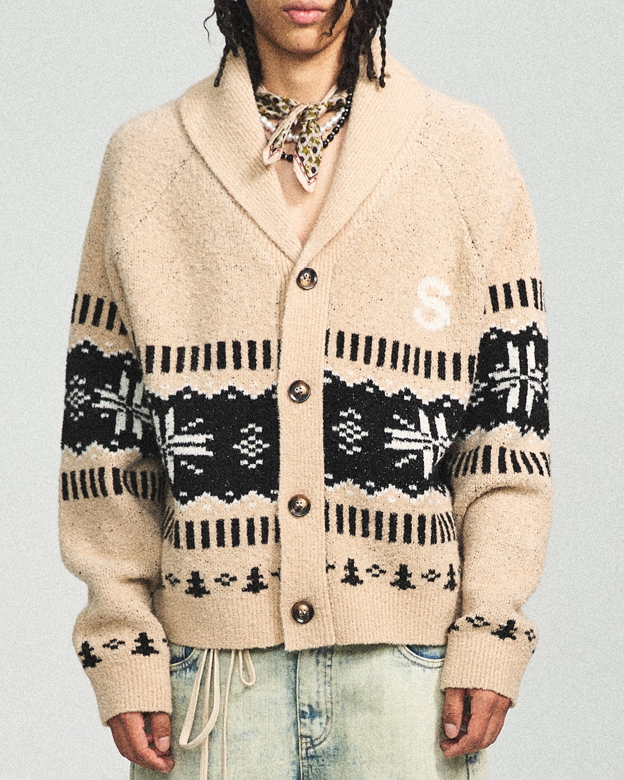 STEEPC Classic Knitted Cardigan-Jacket-S-Free Shipping Leatheretro