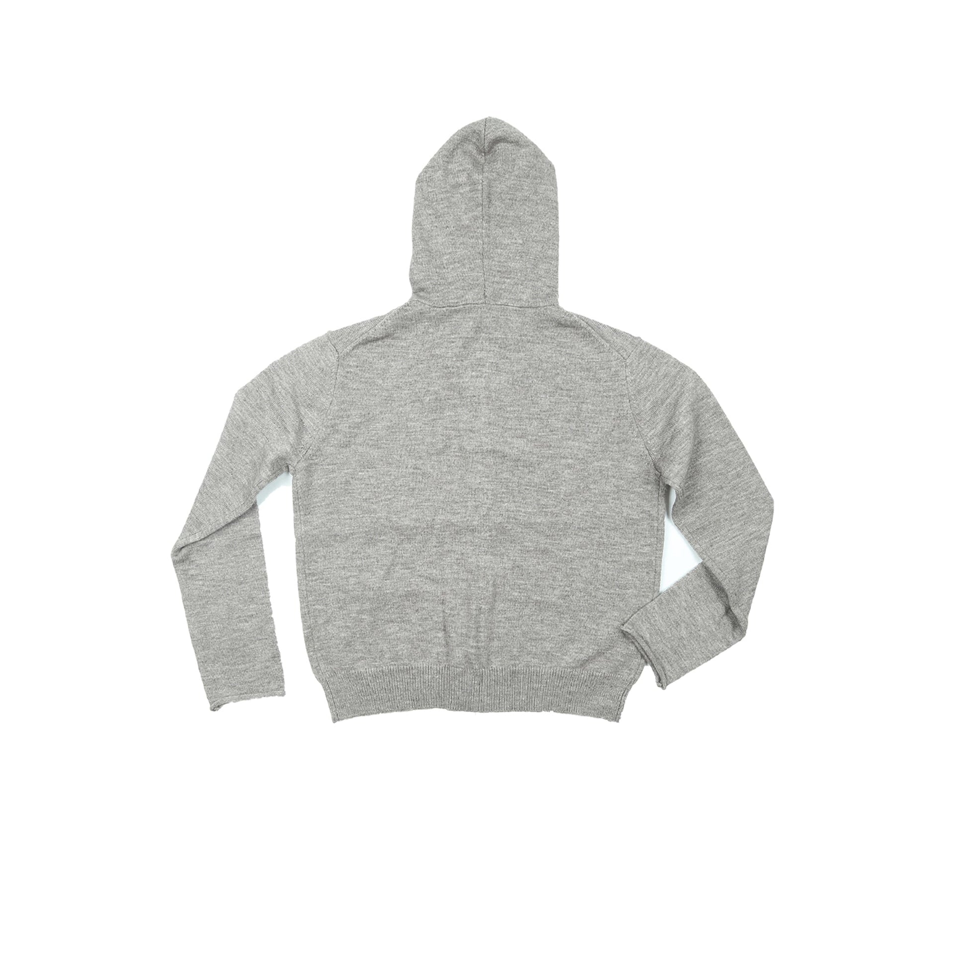 TRECLUB Star Embroidered Knit Hooded Cardigan-Jacket-S (Preorder)-Free Shipping Leatheretro