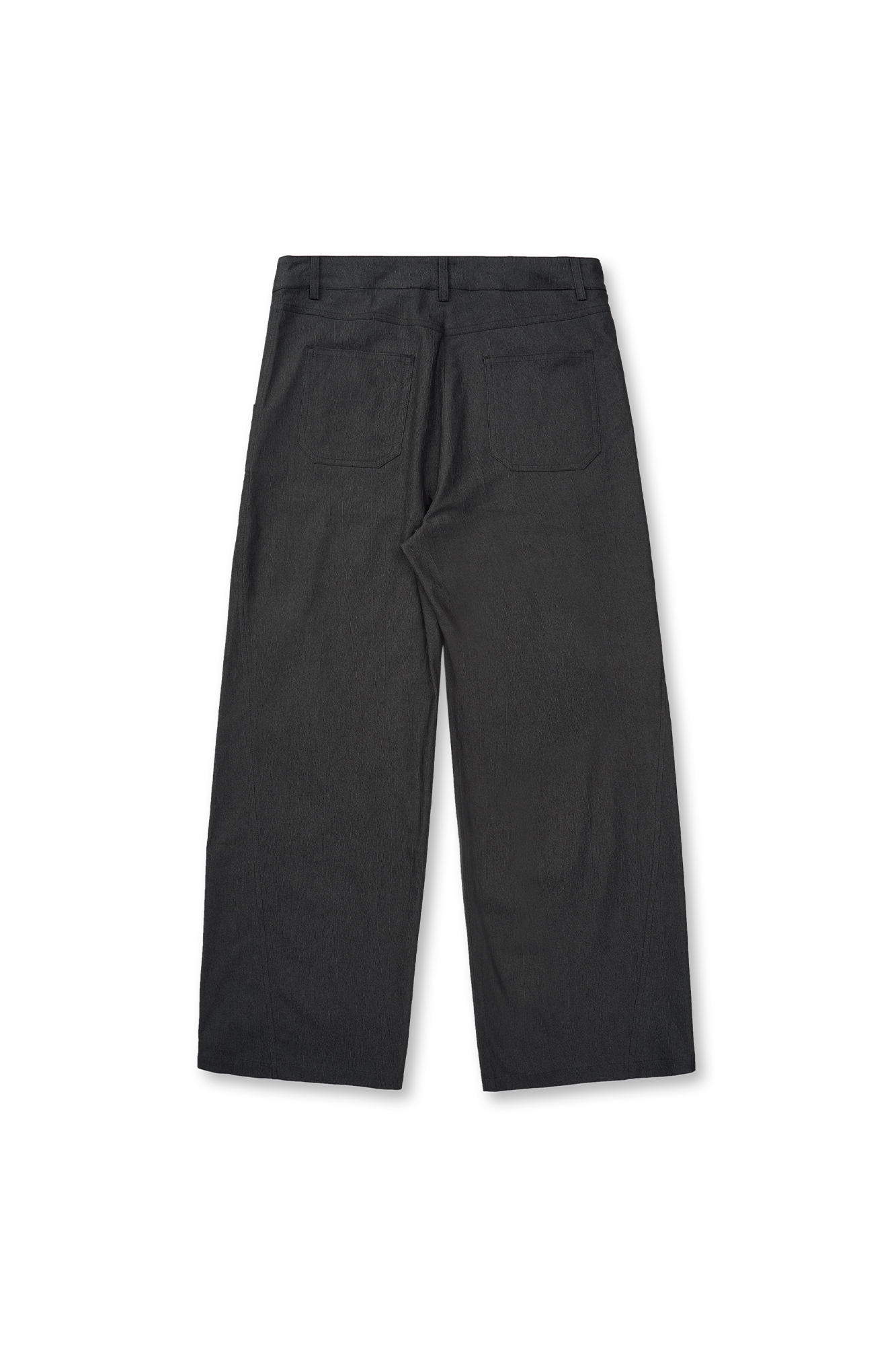 GONGHE REPUB Washed Studded Straight-Leg Pants-Pants-S-Free Shipping Leatheretro