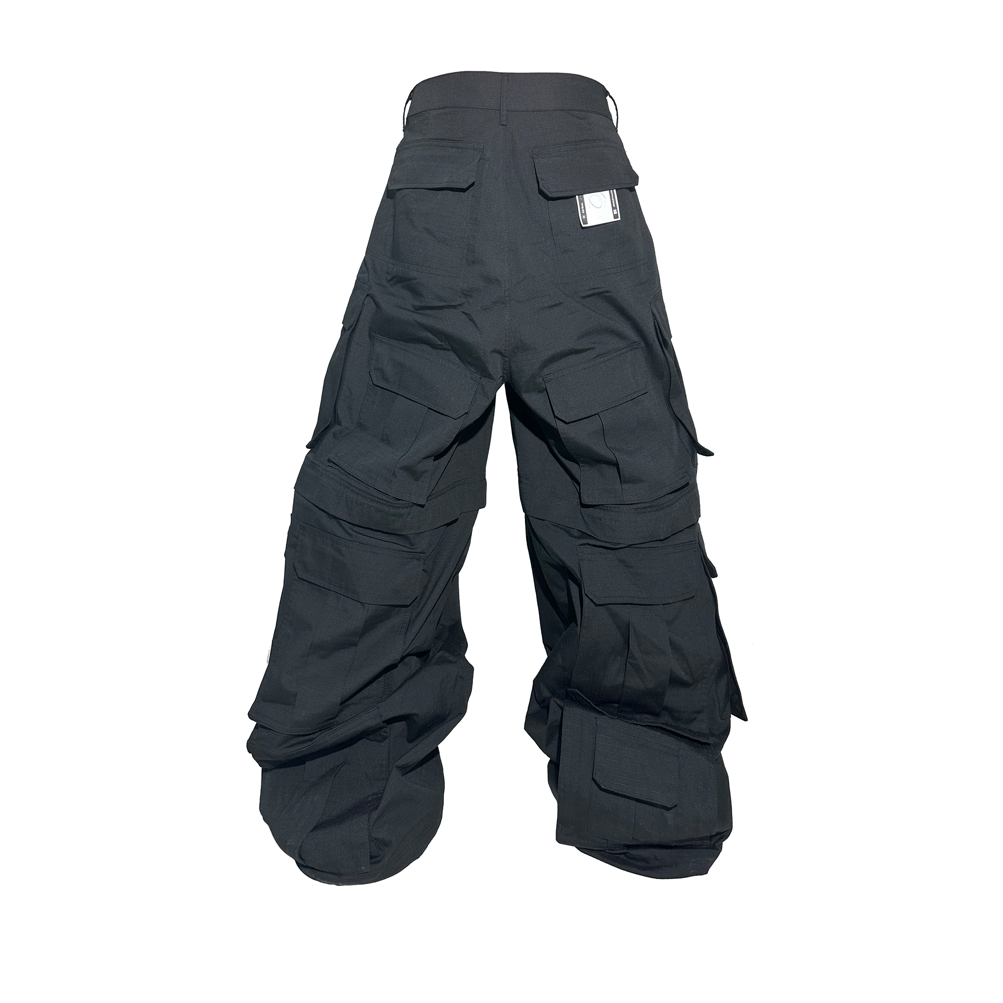 PCCVISION x GMK Multi-Pocket Baggy Cargo Pants-Pants-S-Free Shipping Leatheretro