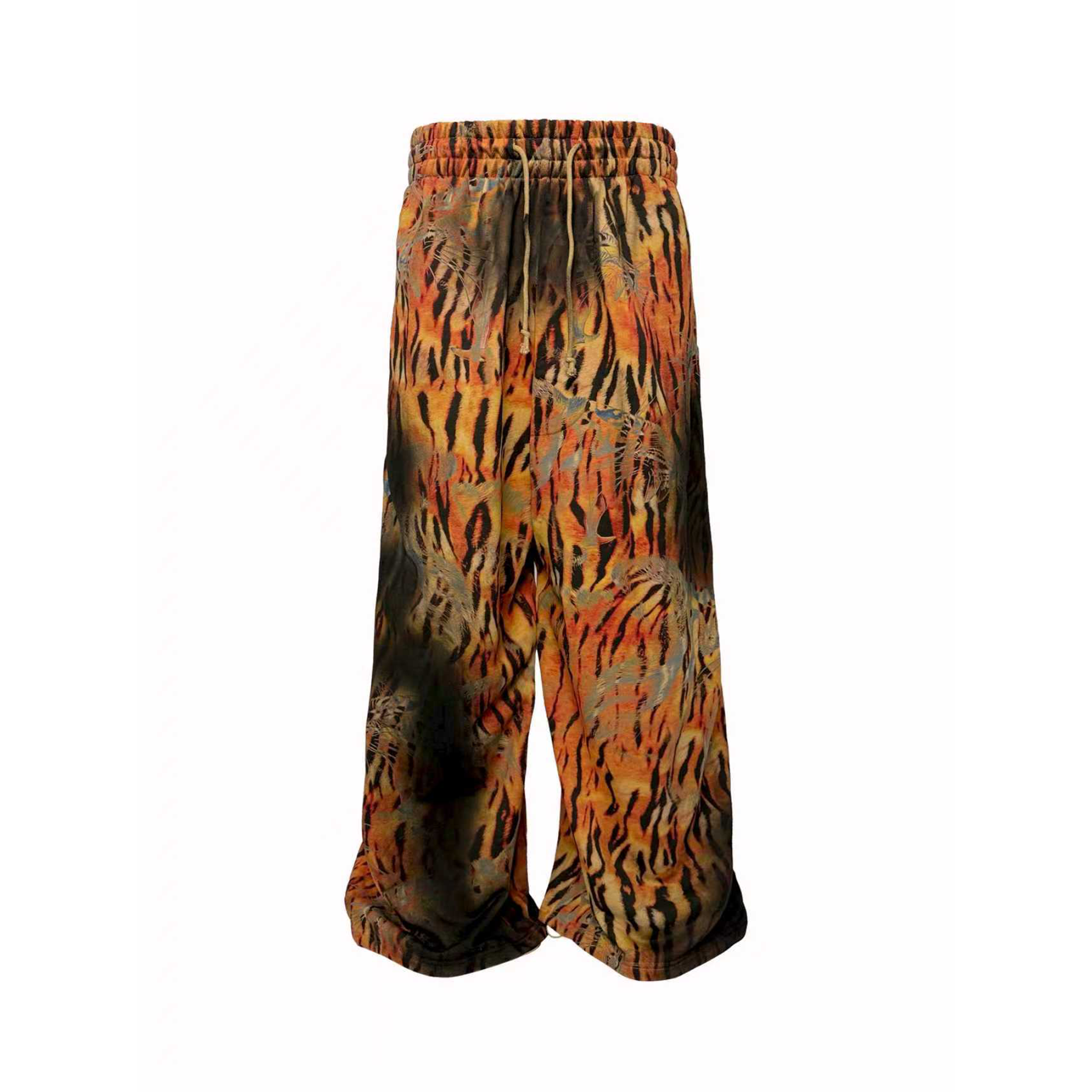 PCCVISION Full-Print Washed Drawstring Sweatpants-Pants-S-Free Shipping Leatheretro
