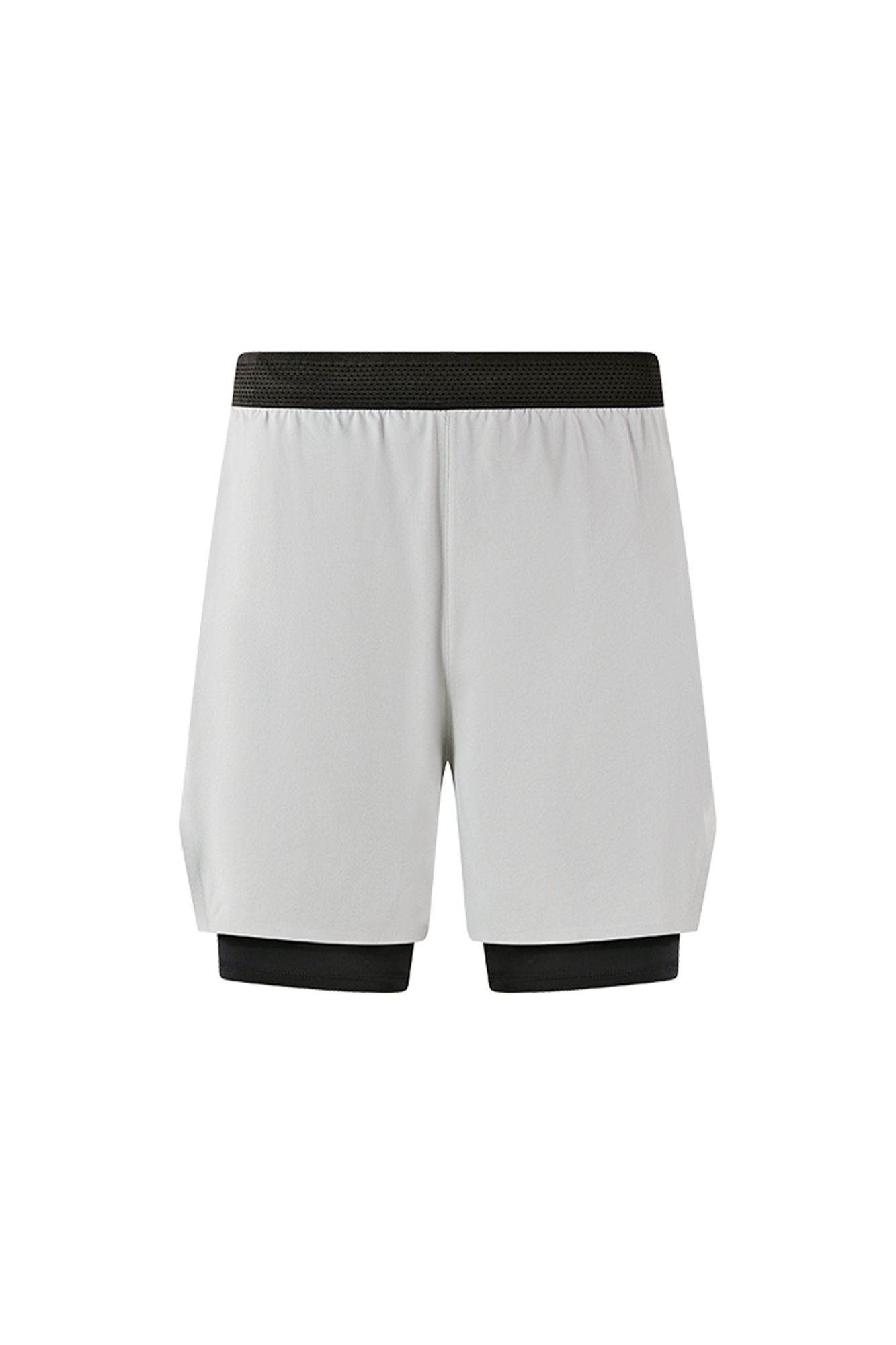 PUMPPLUS Quick-Dry Layered Training Shorts-Shorts-S-Khaki-Free Shipping Leatheretro