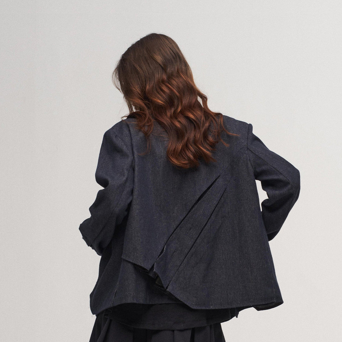 ILNya Nieternite Nifutur Double-Layer Weave Linen Jacket Blue-Jacket-S (0)-Free Shipping Leatheretro