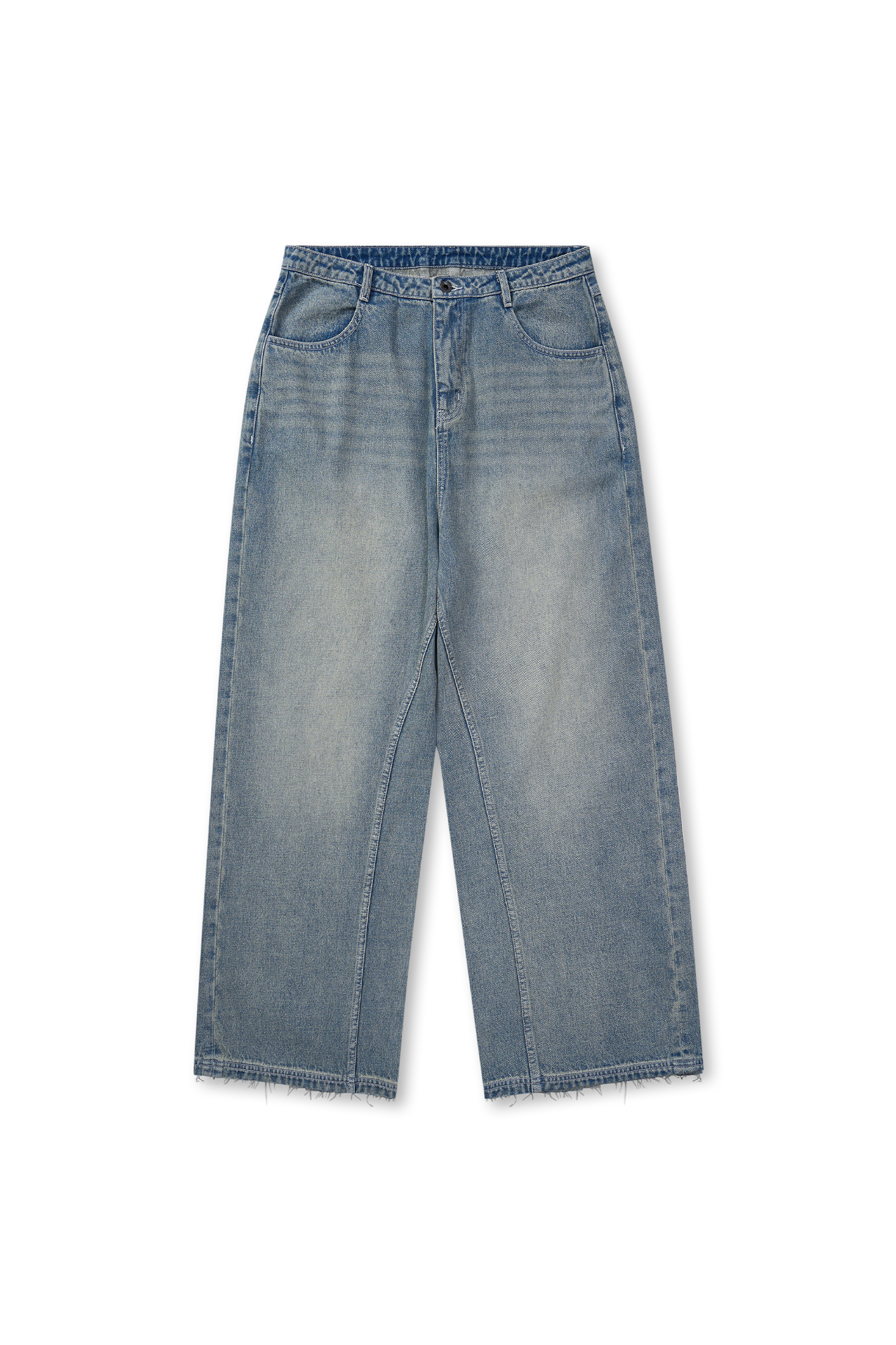 GONGHE REPUB Essential Washed Straight-Leg Jeans-Jeans-XS-Free Shipping Leatheretro