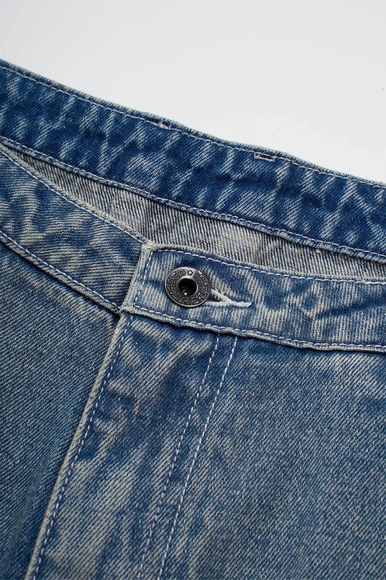 GONGHE REPUB Essential Washed Straight-Leg Jeans-Jeans-XS-Free Shipping Leatheretro