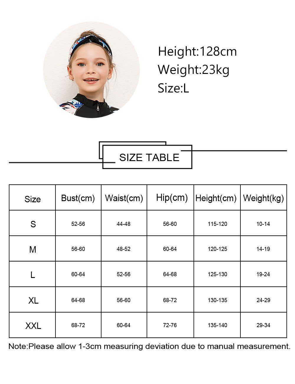 Parent-child Diving Suit Short Sleeve Swimwear-Women Swimwear-Kids with Band-S-Free Shipping Leatheretro