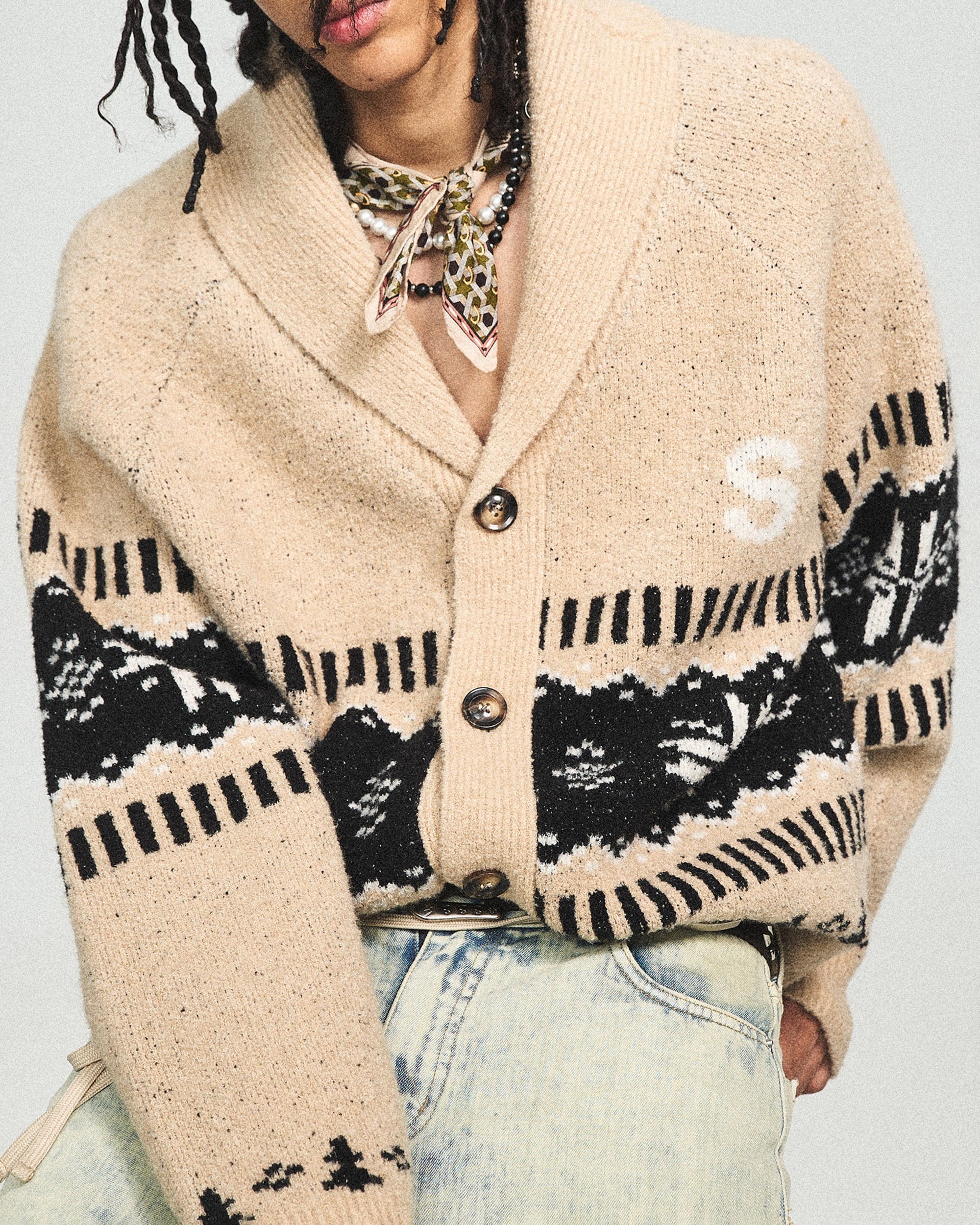 STEEPC Classic Knitted Cardigan-Jacket-S-Free Shipping Leatheretro