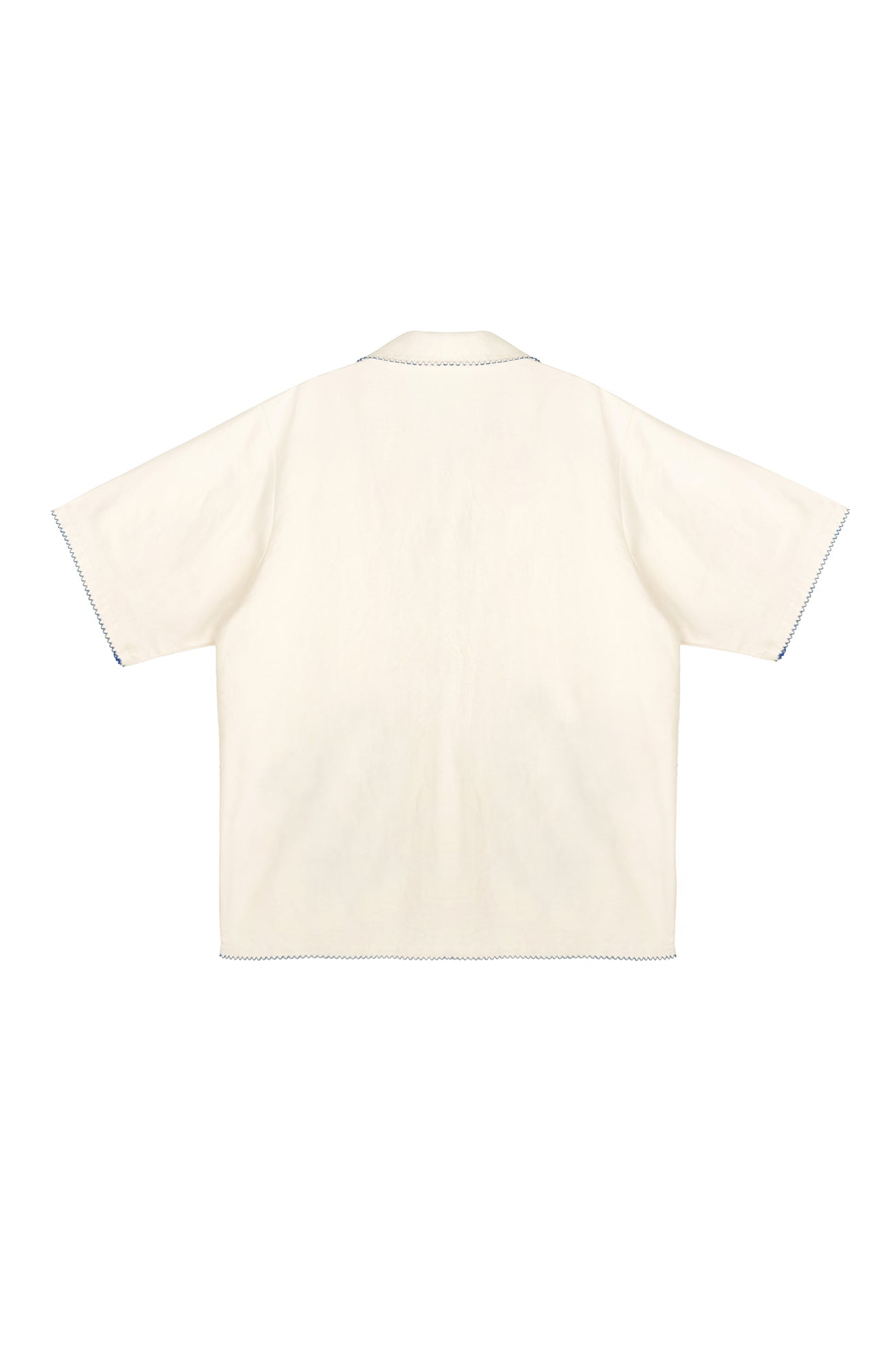 MIICHOUS Floral Embroidered Short-Sleeve Shirt-Half shirt-S (Preorder)-Free Shipping Leatheretro