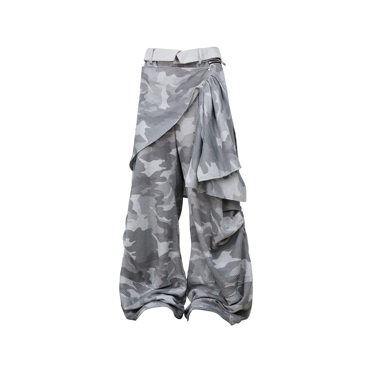 RELABEL Camo Waffle Inverted Waist Sweatpants-Pants-XS (Preorder)-Free Shipping Leatheretro