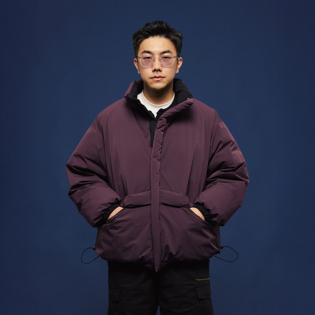 BANANA CLUB Reversible Snap Puffer Jacket