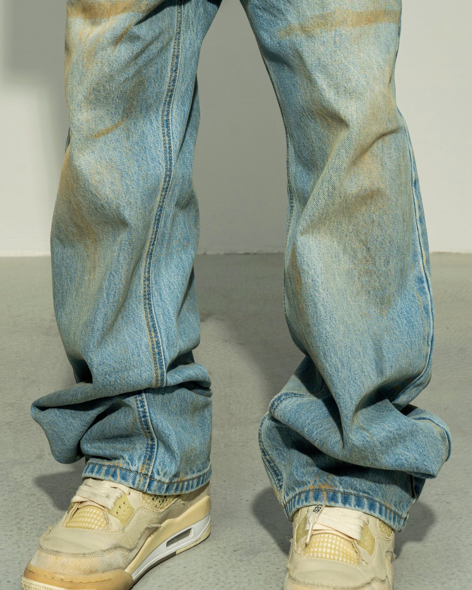 MAKEMORE Modern Vintage Washed Jeans-Jeans-S-Free Shipping Leatheretro