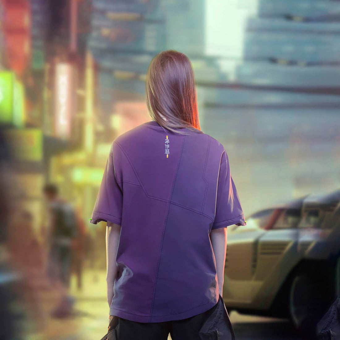 XIPHEVIL Asymmetrical Spliced Double-Pocket T-Shirt-T Shirt-XS-Free Shipping Leatheretro