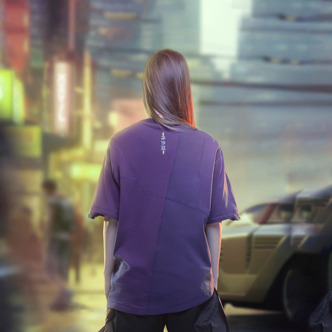 XIPHEVIL Asymmetrical Spliced Double-Pocket T-Shirt-T Shirt-XS-Free Shipping Leatheretro