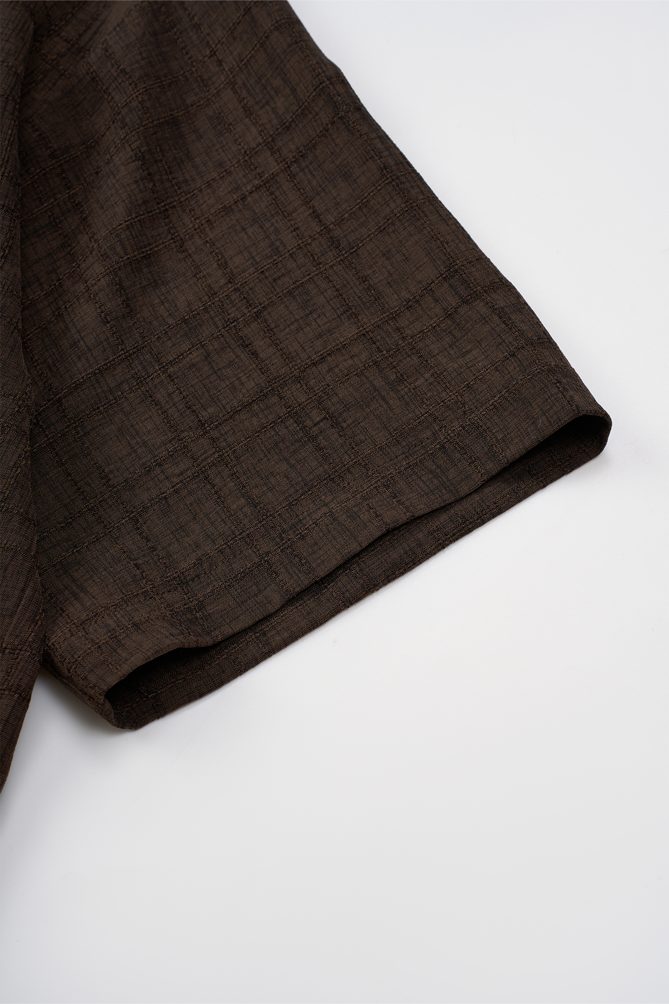 GONGHE REPUB Side-Tie Draped Half Shirt-Half shirt-S-Free Shipping Leatheretro