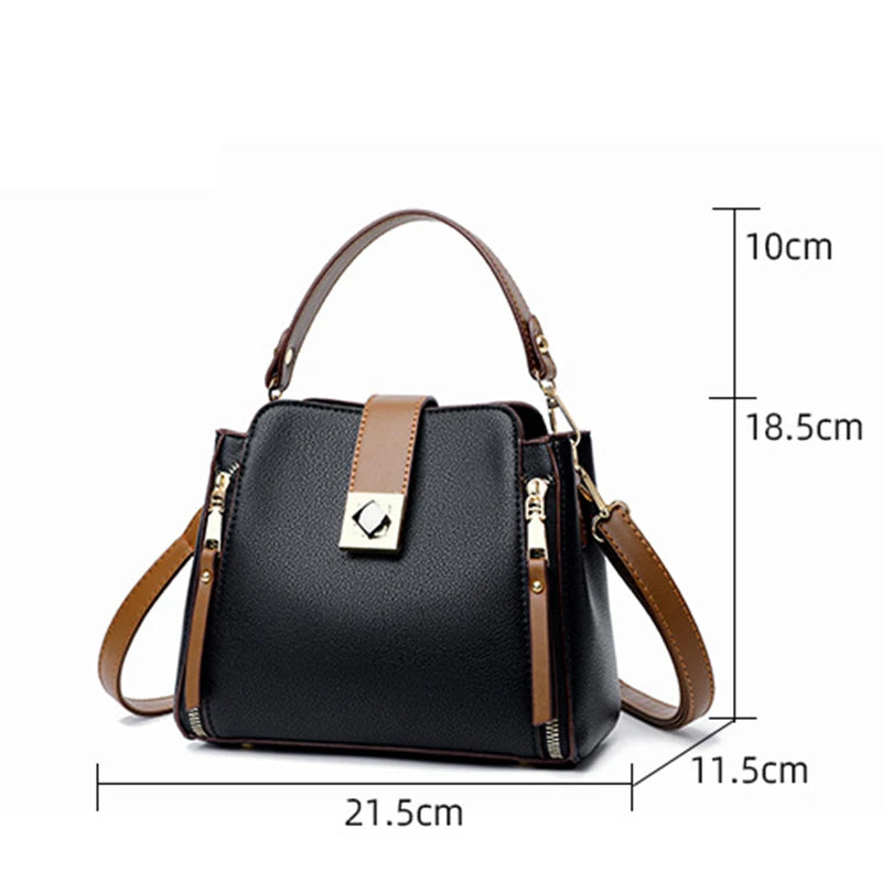 Fashion Crossbody Bag High-End Shoulder Purse-Handbags-Blue-Free Shipping Leatheretro