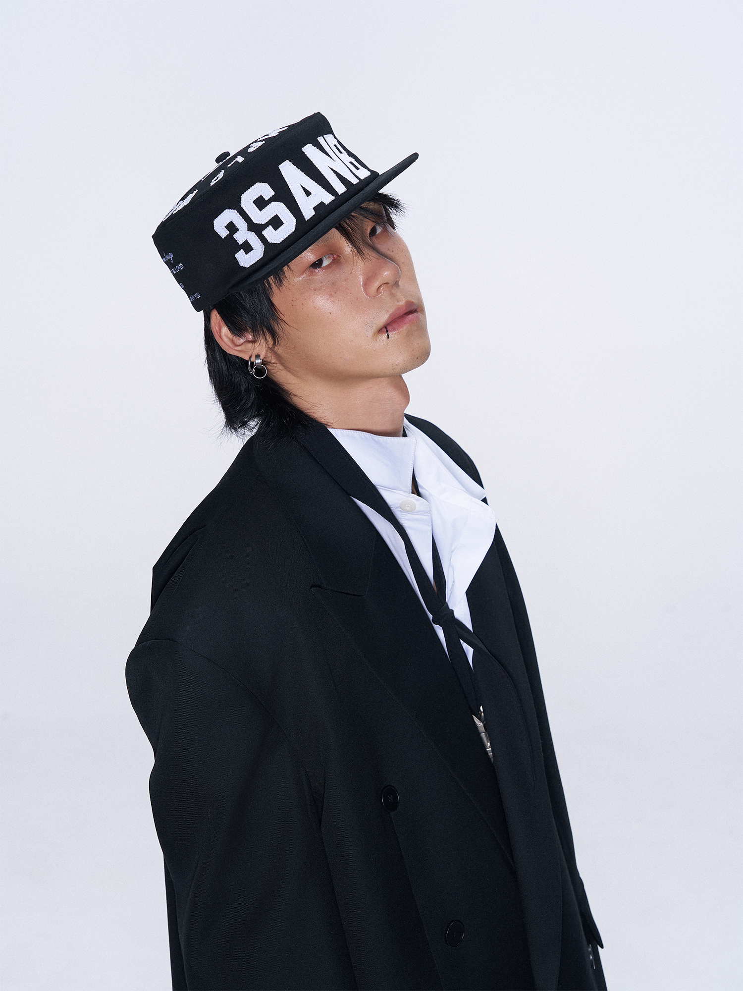 SANB LOGO Patch Pillbox Cap-Hat, Cap, Beanie-One Size-Free Shipping Leatheretro
