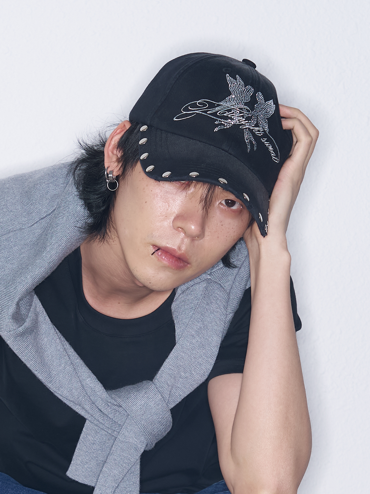 SANB Washed Angel Diamond Baseball Cap-Hat, Cap, Beanie-One Size-Free Shipping Leatheretro