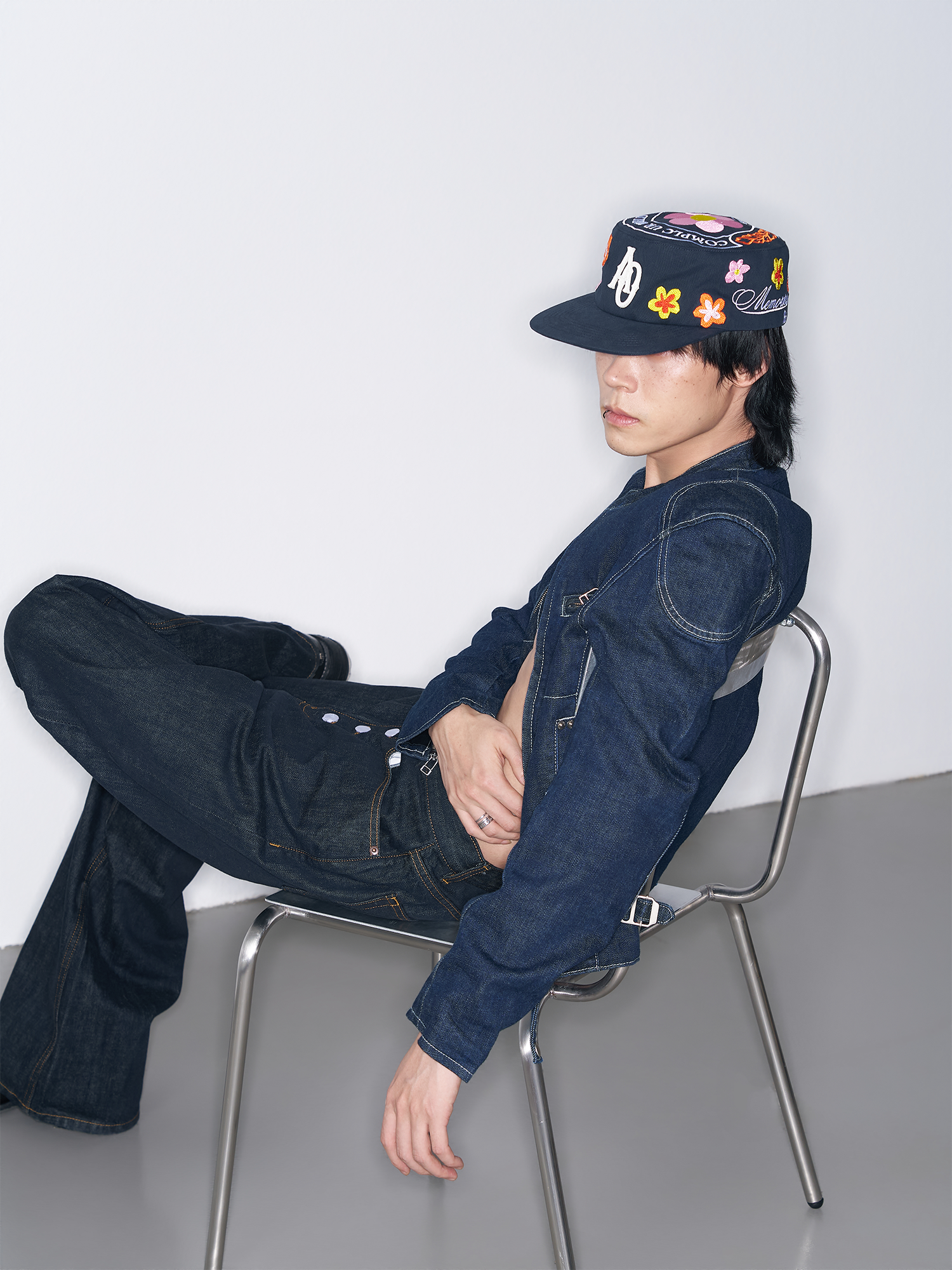 SANB Floral Embroidered Pillbox Cap-Hat, Cap, Beanie-One Size-Free Shipping Leatheretro