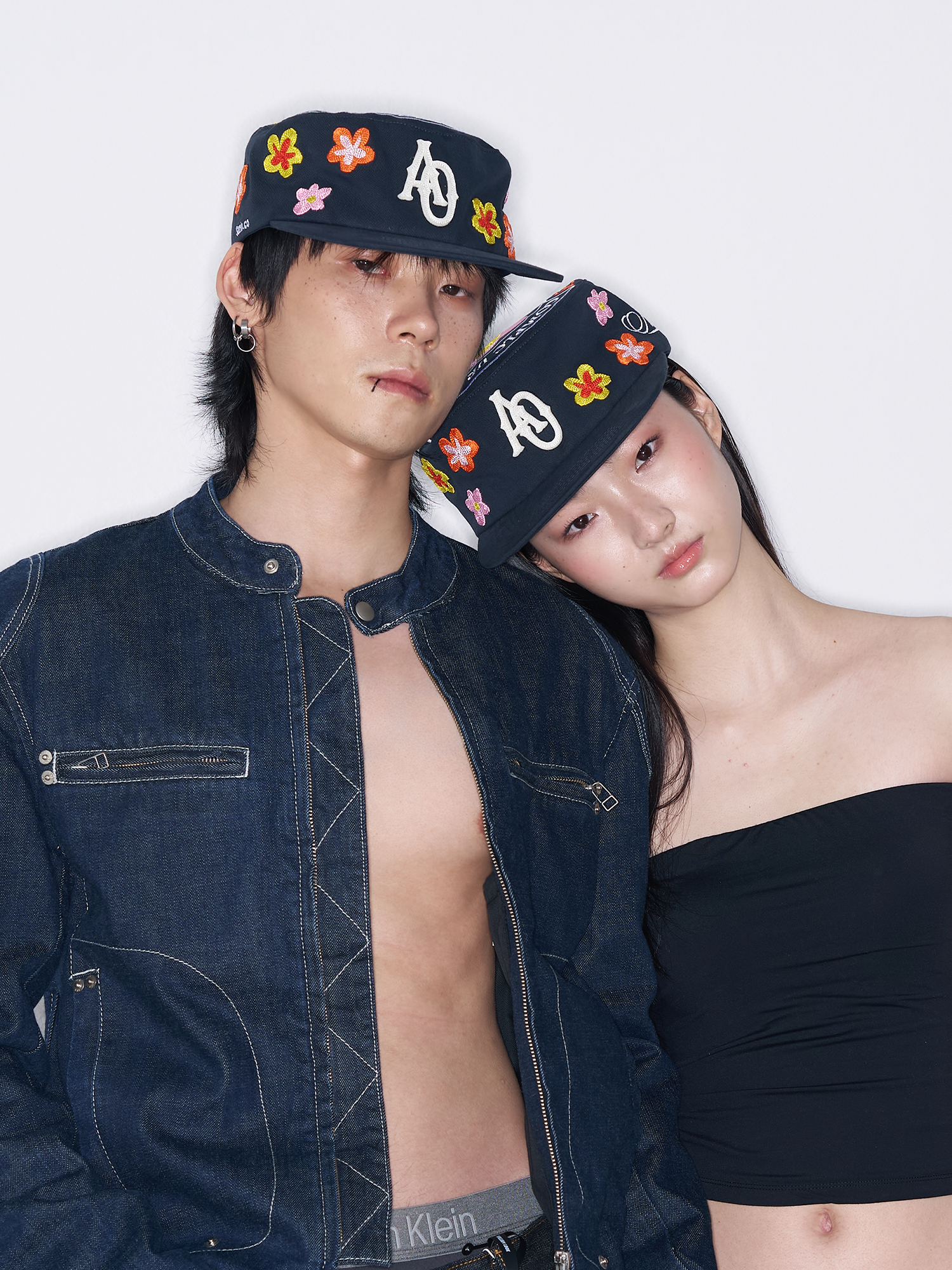 SANB Floral Embroidered Pillbox Cap-Hat, Cap, Beanie-One Size-Free Shipping Leatheretro
