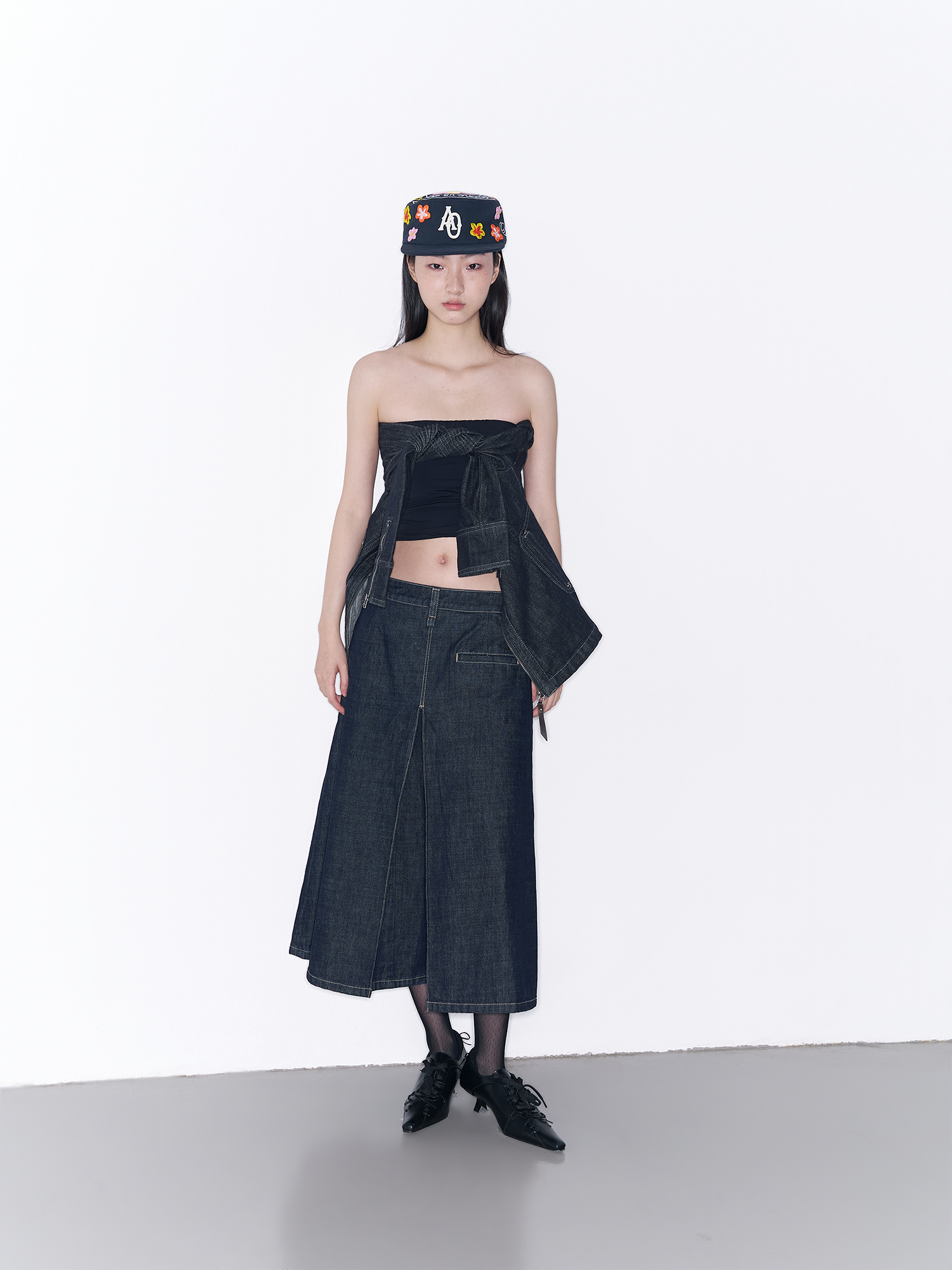 SANB Floral Embroidered Pillbox Cap-Hat, Cap, Beanie-One Size-Free Shipping Leatheretro