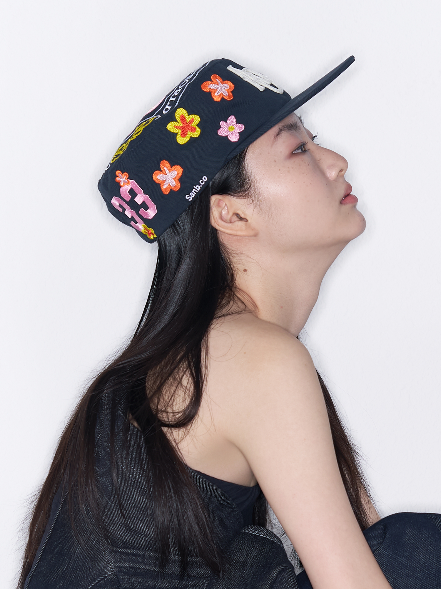 SANB Floral Embroidered Pillbox Cap-Hat, Cap, Beanie-One Size-Free Shipping Leatheretro