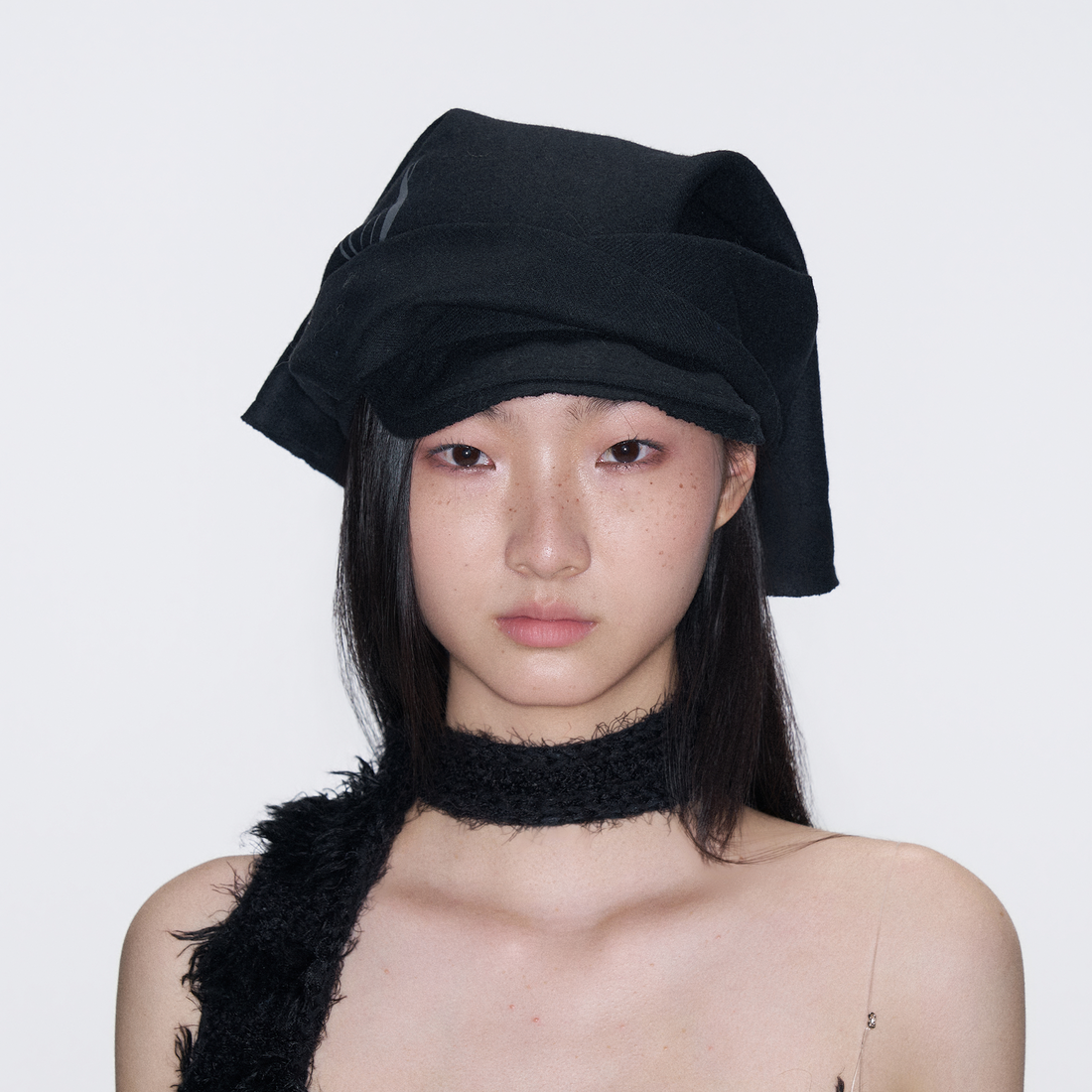 SANB Draped Headscarf Cap-Hat, Cap, Beanie-One Size-Free Shipping Leatheretro