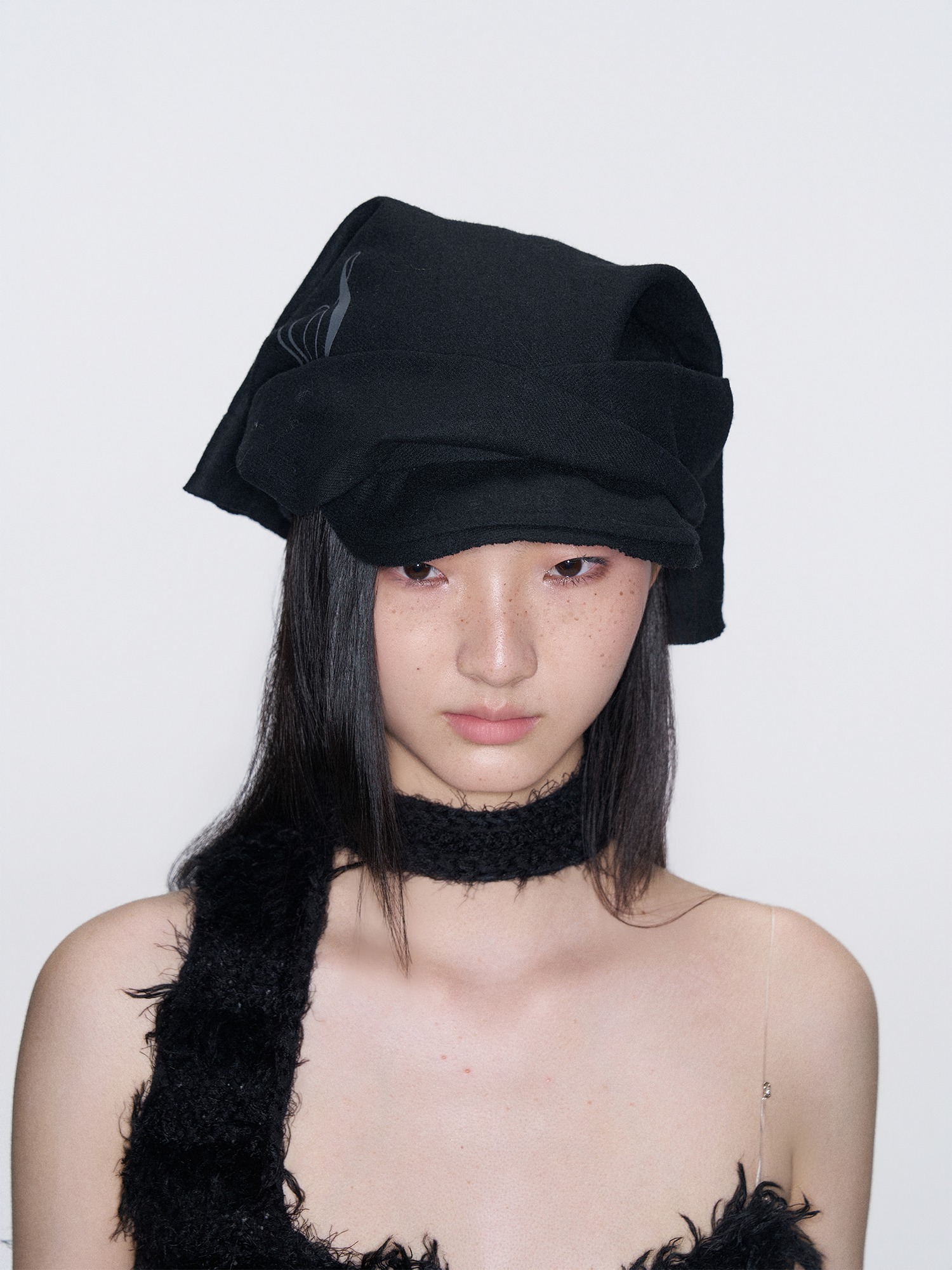 SANB Draped Headscarf Cap-Hat, Cap, Beanie-One Size-Free Shipping Leatheretro