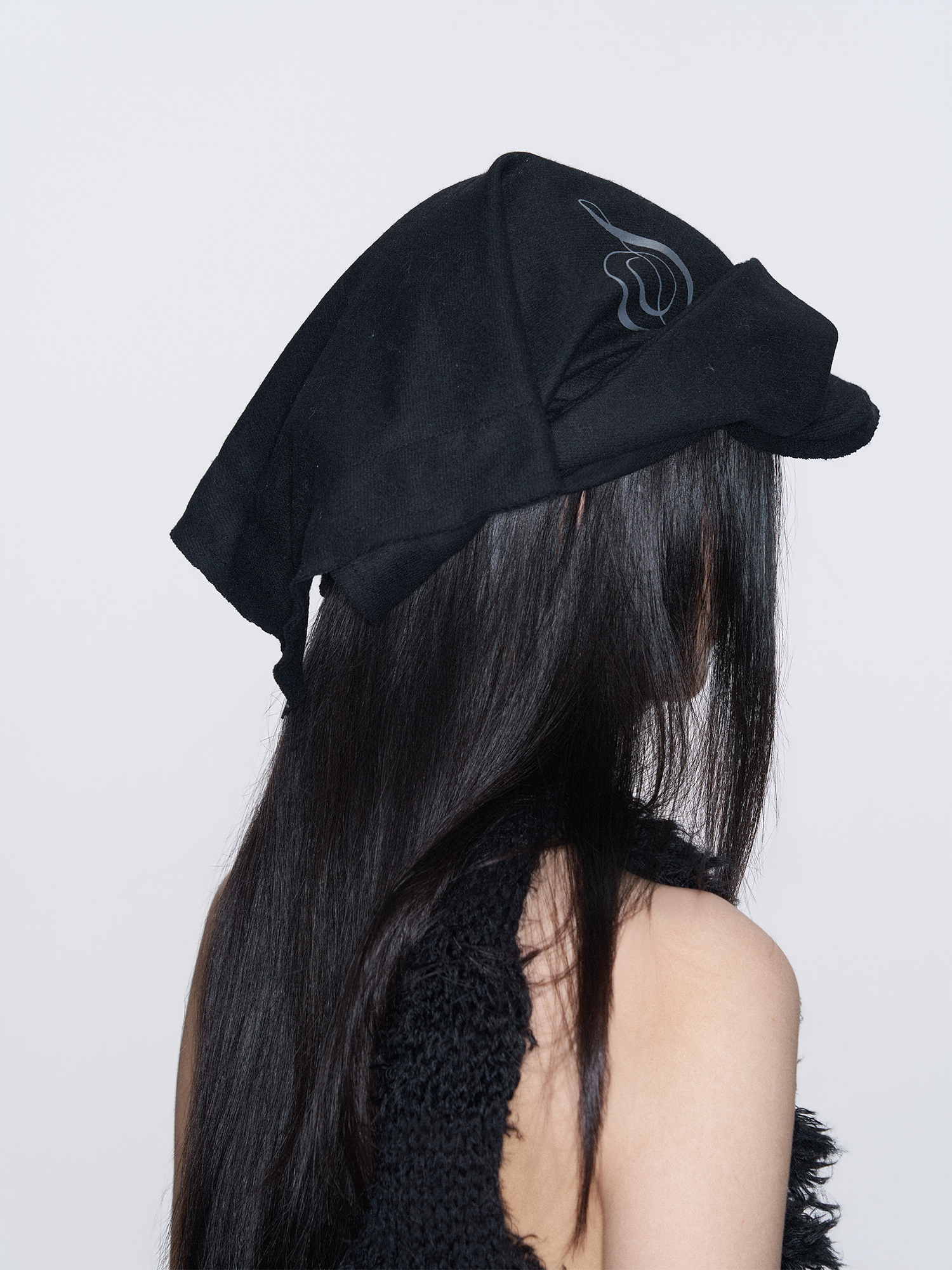 SANB Draped Headscarf Cap-Hat, Cap, Beanie-One Size-Free Shipping Leatheretro
