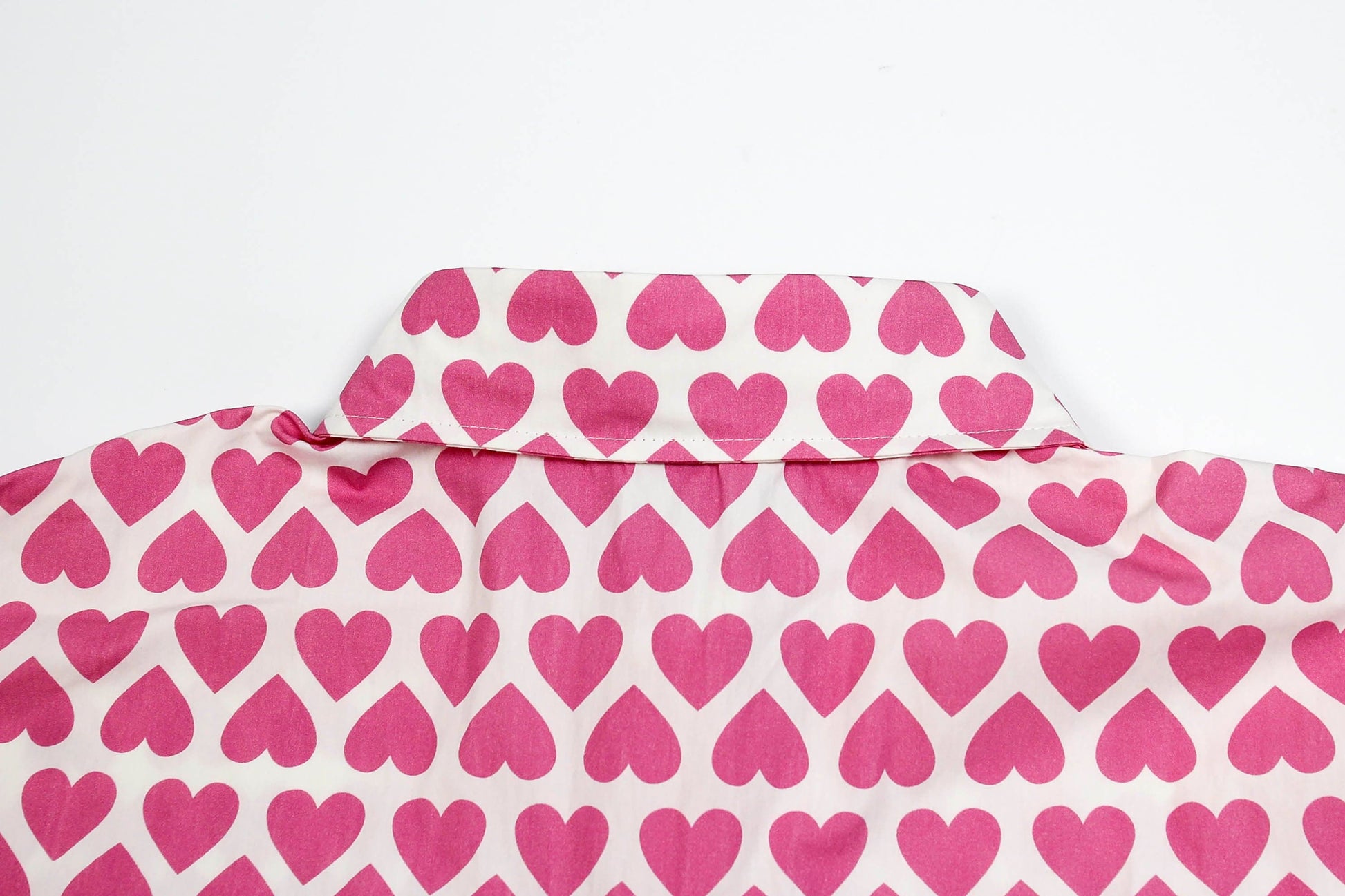 CLP Pink Heart Full-Print Shirt-Shirt-M-Free Shipping Leatheretro