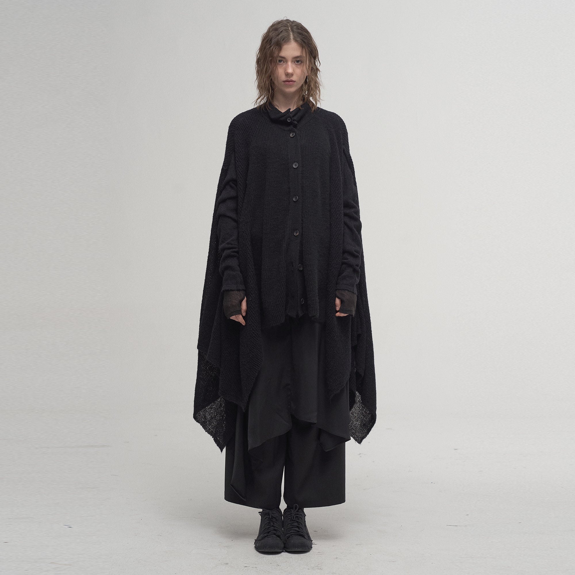 ILNya Nieternite Nifutur Convertible Drape Knit Cape-Sweater-M(1) (Preorder)-Free Shipping Leatheretro