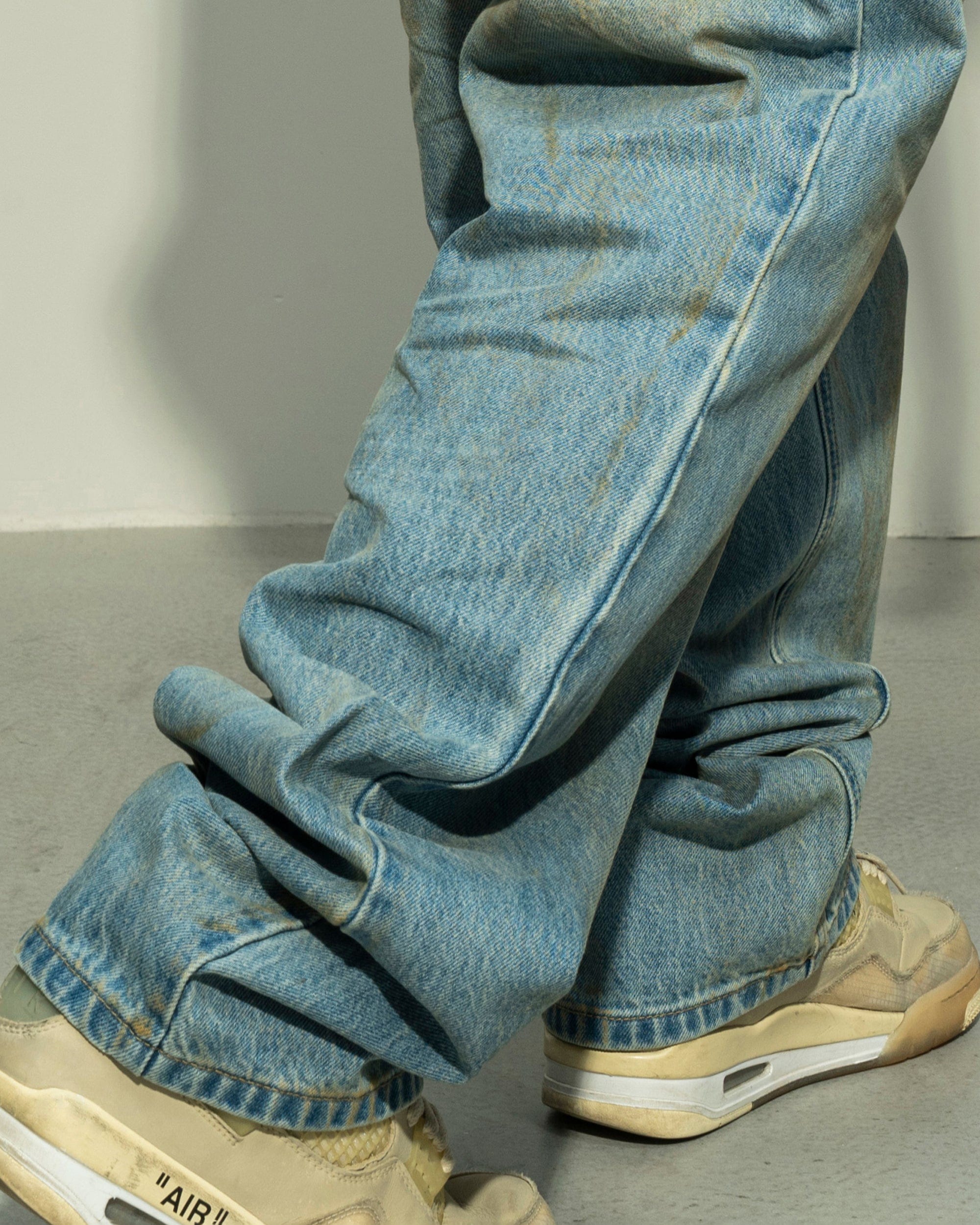 MAKEMORE Modern Vintage Washed Jeans-Jeans-S-Free Shipping Leatheretro