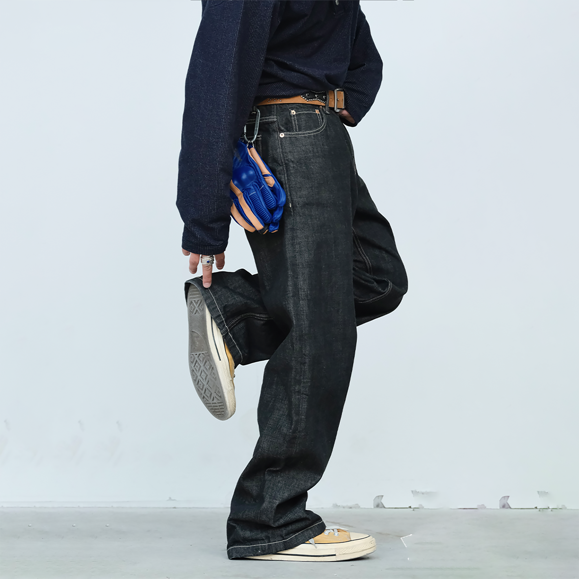 NEIGBORL Essential Raw Denim-Pants-S (Preorder)-Free Shipping Leatheretro
