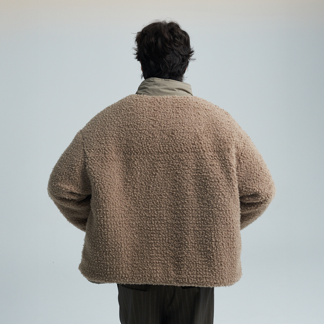 SAME FLOW Reversible Fleece-Lined Puffer-Jacket-S-Free Shipping Leatheretro