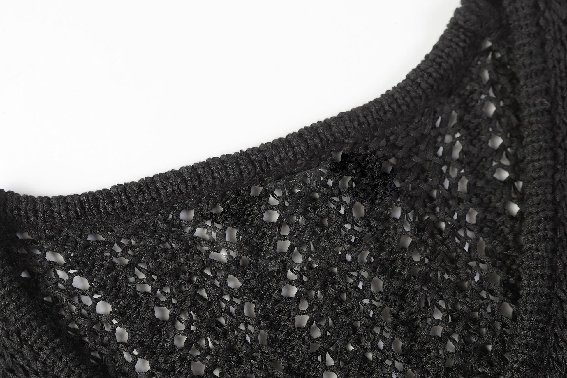 CLP Knitted Tank Top-Tank Top-M-Black-Free Shipping Leatheretro