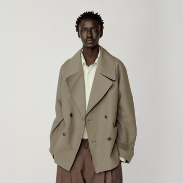 OPICLOTH Classical Double-Breasted Oversized Jacket-Jacket-XS-Free Shipping Leatheretro