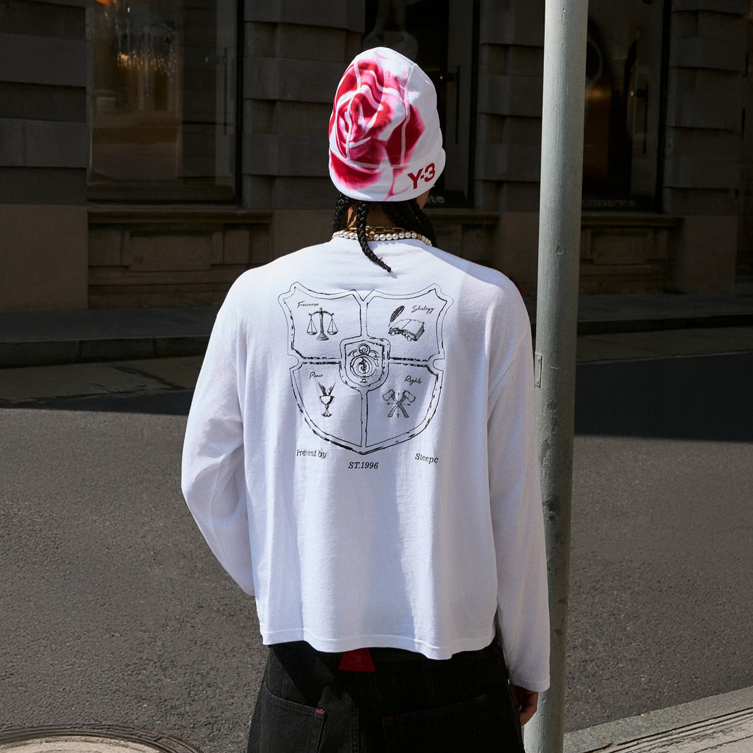 STEEPC Double-Button Graphic Long-Sleeve Tee-L/S Tee-S (1)-Free Shipping Leatheretro