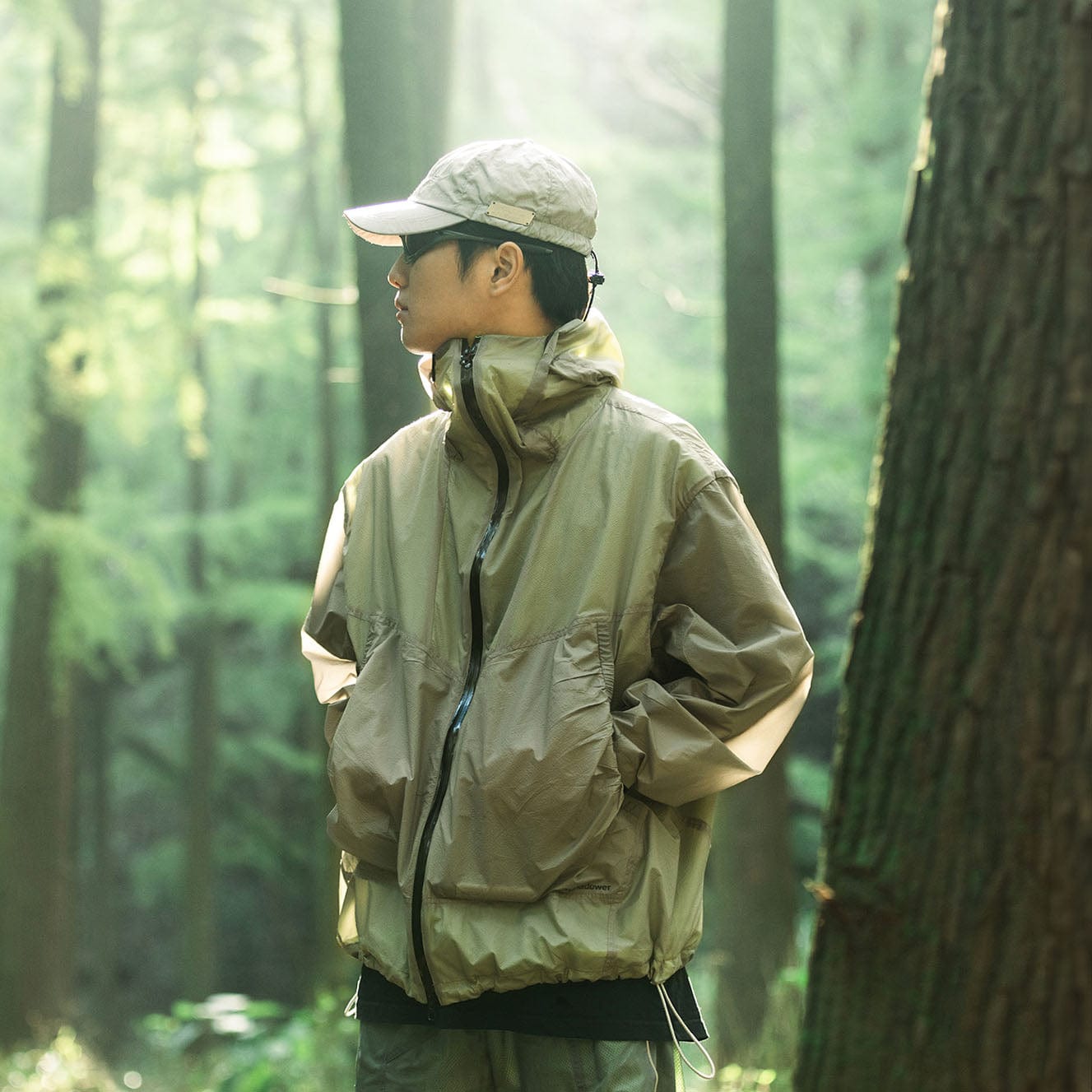 ENSHADOWER Double Layered Quick-Dry Jacket-L/S Tee-S-Red-Free Shipping Leatheretro