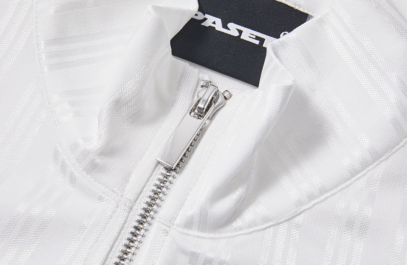 PASET Graphic Portrait Zip-Up Jacket-Jacket-S-Free Shipping Leatheretro