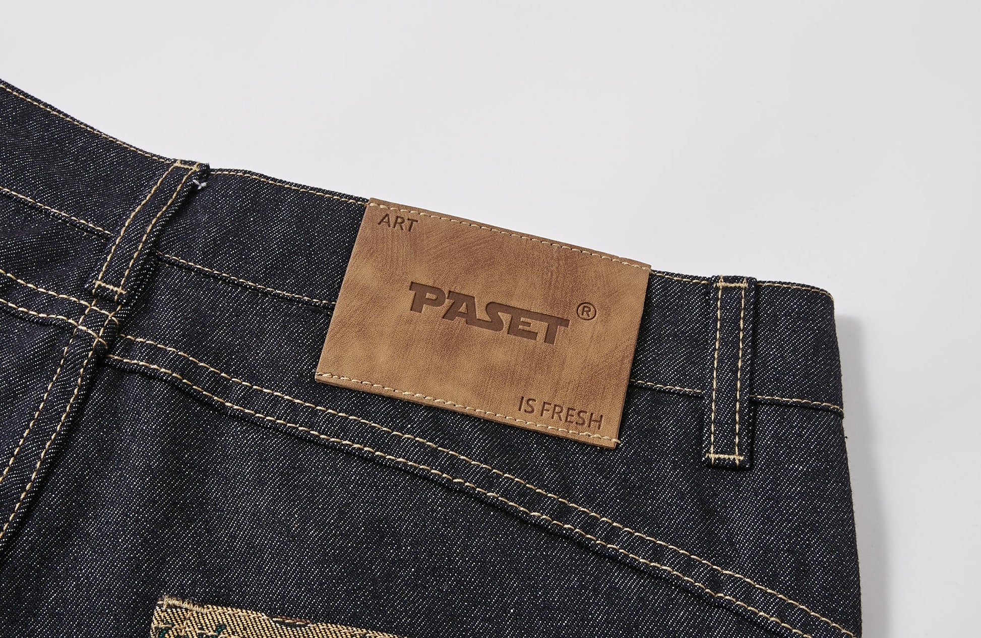 PASET Barn Cuffed Wide-Leg Jeans-Jeans-S / 27"-Free Shipping Leatheretro