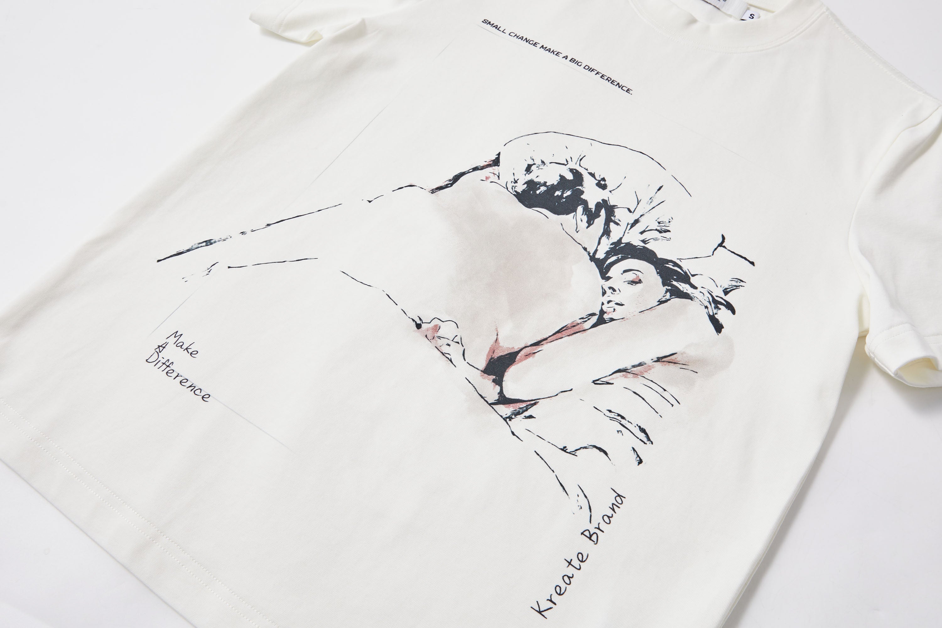 KREATE Lazy Weekend Graphic Sorona Quick-Dry Tee-T Shirt-S-Free Shipping Leatheretro