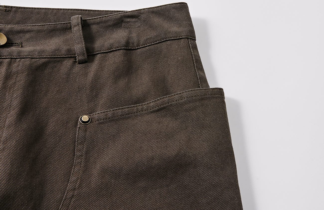 PASET Retro Utility Panel Pants-Pants-S / 29"-Free Shipping Leatheretro